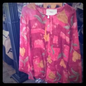 Vintage 100% Polyester Light Over Top